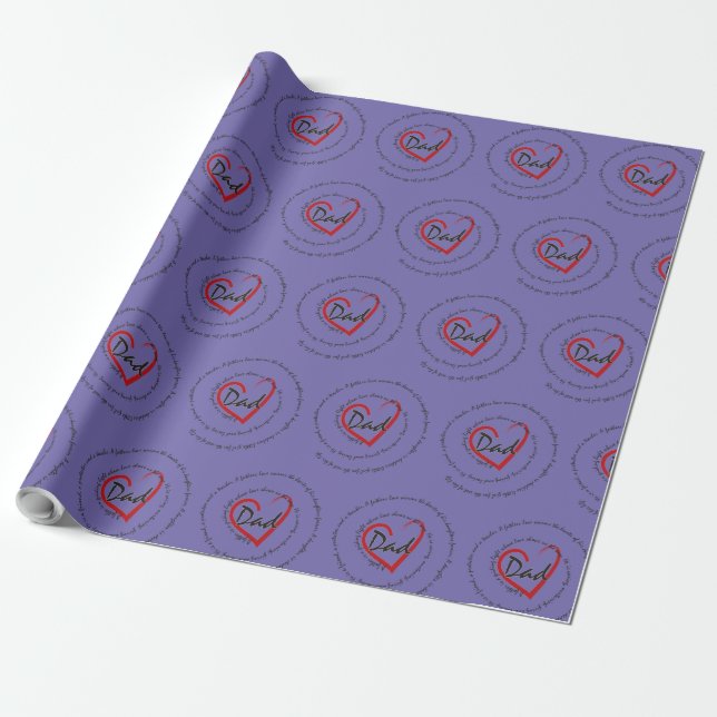 Vater, Väter und Vater Geschenkpapier (Ungerollt)