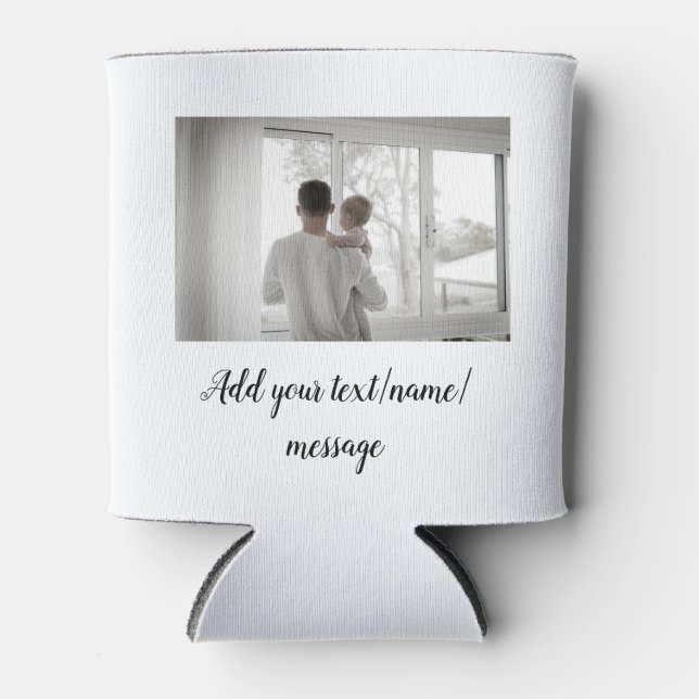 Vater Vater Vater Vater Vater Vater fügen Foto-Tex Dosenkühler (Vorderseite)