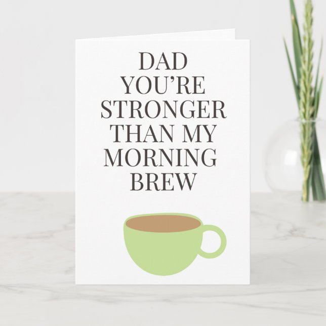 Vater, Vatertag, Geburtstagskarte Karte (Vorderseite)