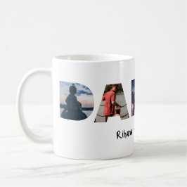 Vater Vatertag personalisiertes Fotogeschenk  Kaffeetasse