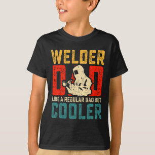 Vater Vathers Day Cool Schweißen Papa Opa Männer T-Shirt