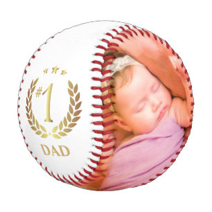 Vater Vathers Day Custom Fotos Baseball