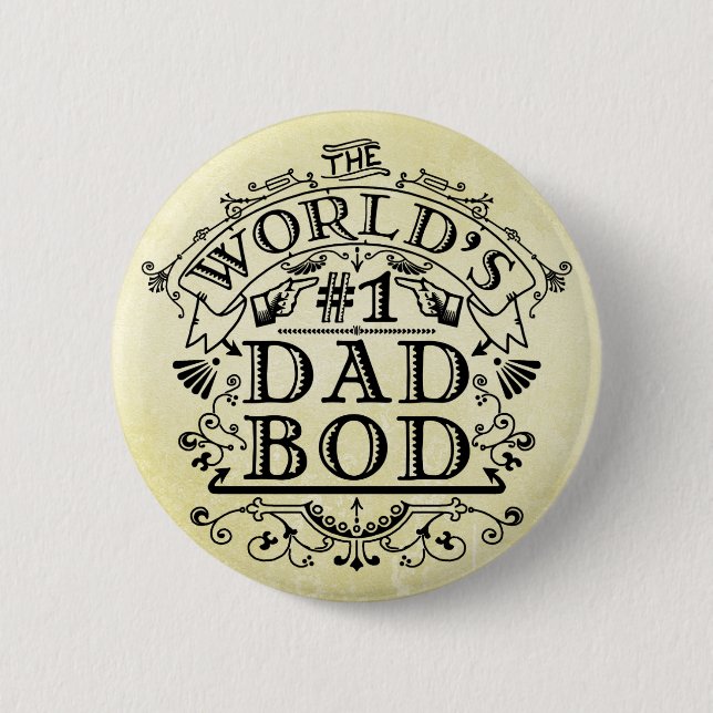 Vater-Verschlusspfropfen der lustige Vater-Welt Button (Vorderseite)