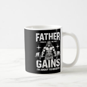Vater verzeihen mir diese Erfolge Christliche Arbe Kaffeetasse