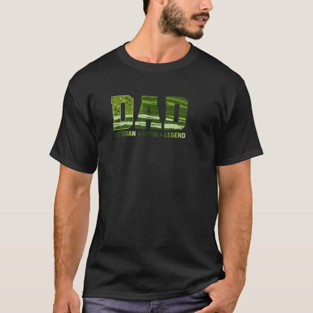 Vater Veteran Myth Legend T-Shirt (Vorderseite)