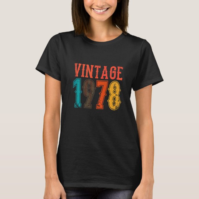 Vater Vintag 1978 T-Shirt (Vorderseite)