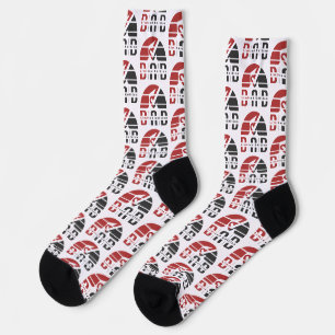 Vater Vintag & Retro: Vaterschaft als Visuelle Emo Socken