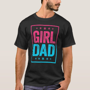 Vater Vintager, stolzer Vater von Girl Daddy aus D T-Shirt