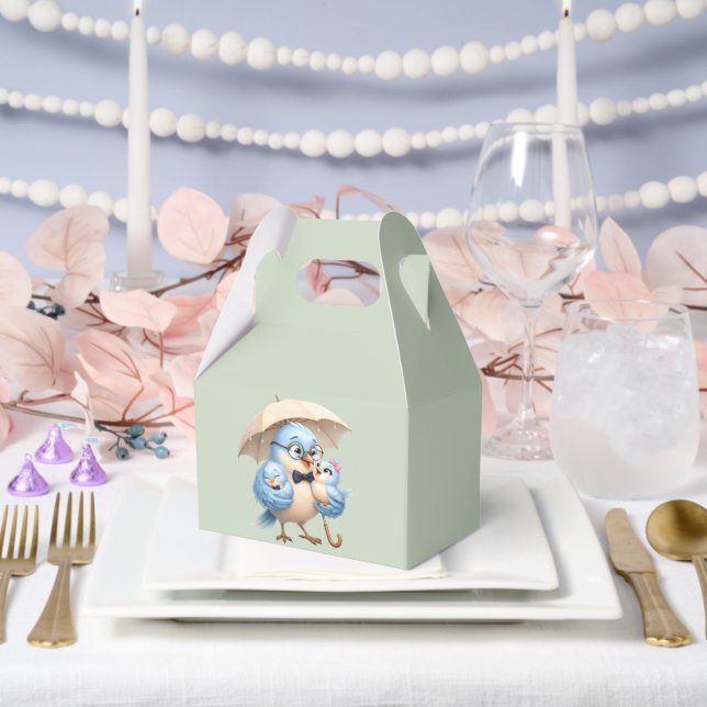 Vater-Vogel-Geschenkbox-Party Geschenkschachtel (Hochzeit)