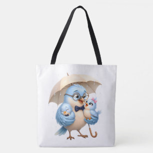 Vater-Vogel-Tasche Familienliebe-Geschenk