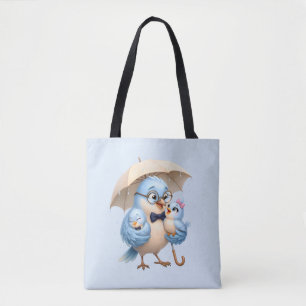 Vater-Vogel-Tasche Geschenk zum Vatertag
