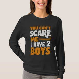Vater von 2 Jungs Funny Daddy von 2 Fett ist unwic T-Shirt