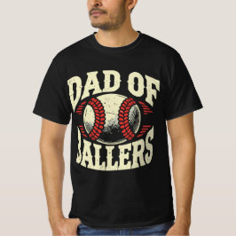 Vater von Ballern Baseball T-Shirt