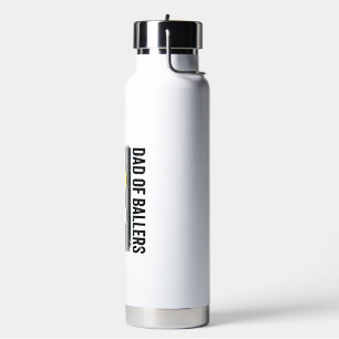 Vater von Ballers Softball Baseball Patriotisch Trinkflasche