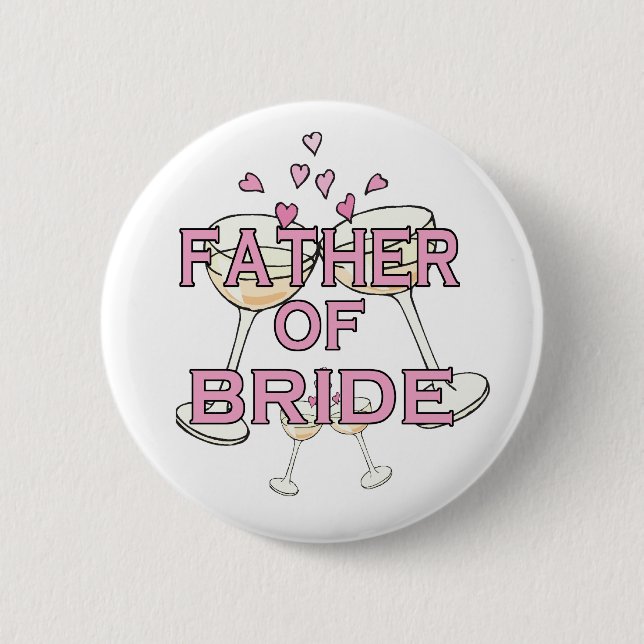 Vater von Bride ID Button (Vorderseite)