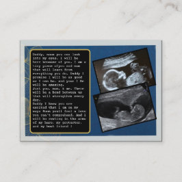 Vater von Bump bis Daddy fördern: Unglaublich witz Empfehlungskarte