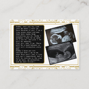 Vater von Bump bis Daddy fördern: Unglaublich witz Empfehlungskarte