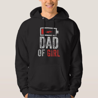 Vater von Mädchen aus der Geburt des Vaters Hoodie