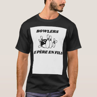 VATER VON SON BOWLERS T T-Shirt