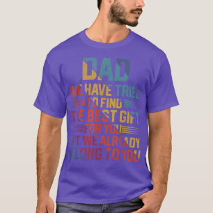 Vater von Tochter Sohn Ehefrau für Daddy Vintage V T-Shirt