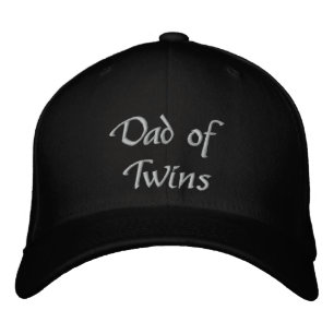 Vater von Twins Bestickte Kappe