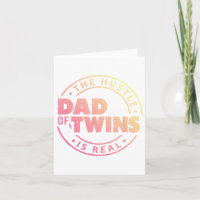Vater von Twins Funny New Dad zu müde Liebe stolz 