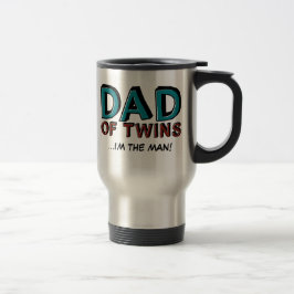 Vater von Twins.. Ich bin der Mann! Reisebecher