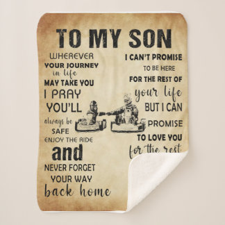 Vater von Vater zu meinem Sohn, was bedeutet Sherpadecke