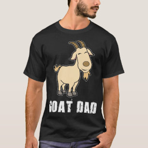 Vater von Ziegen Bauer Landtiere Herde Livestoc T-Shirt