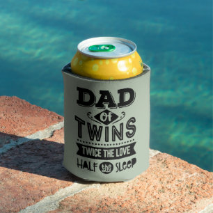 Vater von zwei Siegen zweimal die Liebe Hälfte des Dosenkühler