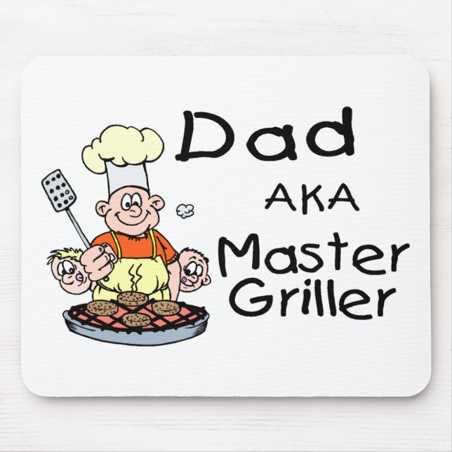 Vater-Vorlagengrillvorrichtung Mousepad (Vorne)