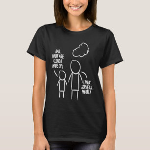 Vater Was sind Clouds Software-Entwickler-Programm T-Shirt