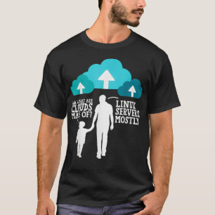 Vater Was sind Wolken, die hauptsächlich aus Linu- T-Shirt