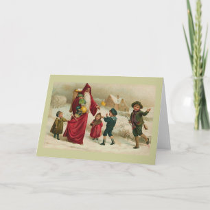 Vater-Weihnachten Feiertagskarte