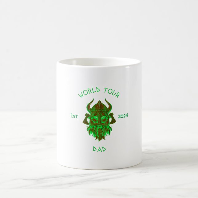 Vater-Welttournee Kaffeetasse (Mittel)