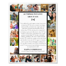 Vater Wertschätzung | Vatertag 22 FotoCollage