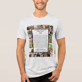 Vater Wertschätzung | Vatertag 22 FotoCollage Tri-Blend Shirt