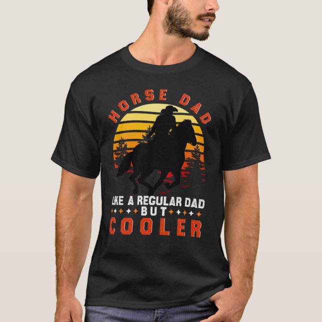 Vater wie ein regelmäßiger Vater, aber Cooler T-Shirt (Vorderseite)
