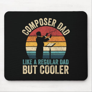 Vater wie regelmäßiger Vater, aber Cooler Vater39 Mousepad
