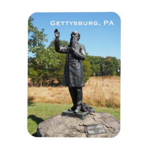 Vater William Corby Statue in Gettysburg PA Magnet