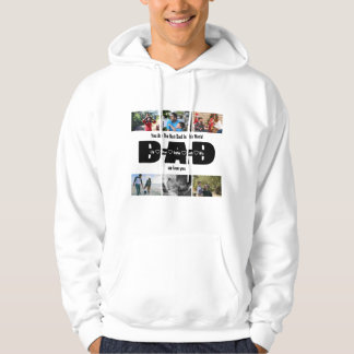 Vater, wir Liebe Sie - Vatertag 6 FotoCollage Hoodie