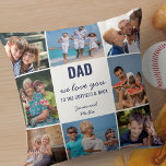Vater Wir Liebe Sie zu Outfield und Back 8 Foto Bl Kissen<br><div class="desc">Sagen wir, wir Liebe Sie Vater mit einem Foto-Kissen, die Sie mit 8 Ihrer Lieblings-Fotos oder Instragram-Bilder anpassen können. Die niedliche Formulierung ist vollständig editierbar und liest derzeit "Papa wir Liebe Sie ins Outfield & Back" - perfekt für einen Baseballpapa! Sie können auch Ihren Namen hinzufügen. Das Design ist in...</div>
