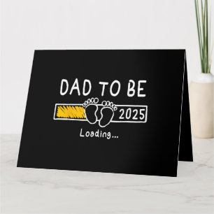 Vater wird 2025 Papa wird 2025 Daddy wird zum Papa Karte