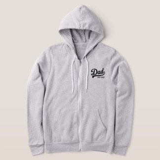 Vater wird 2027 neuer Vater Baby-Ankündigung Hoodie