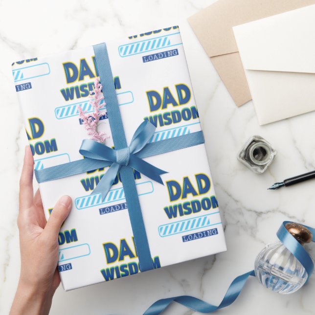 Vater Wisdom Loading Geschenkpapier (Schenken)