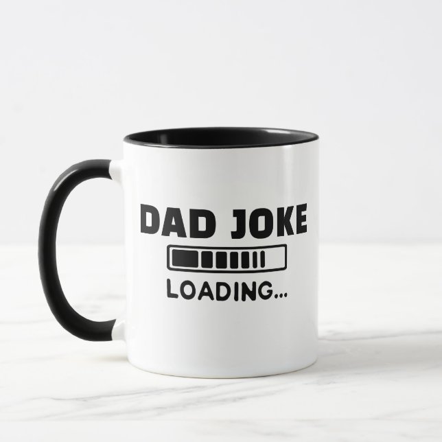 Vater-Witz-Lade-Becher - Lustiges Kaffeegeschenk f Tasse (Links)