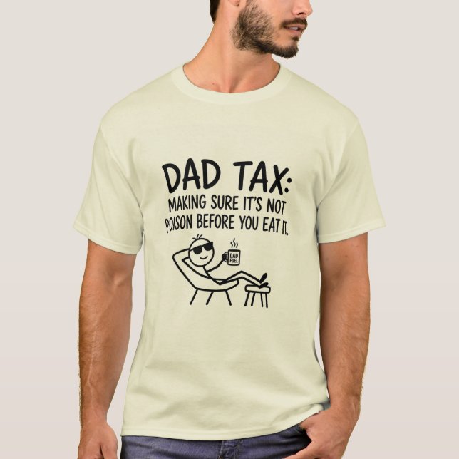 Väter-Witz-T-Shirt  T-Shirt (Vorderseite)