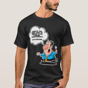 Väter Witze Sammlung Fly Fishing Turnier - Live T-Shirt