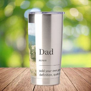 Vater Word Definition Foto Thermobecher