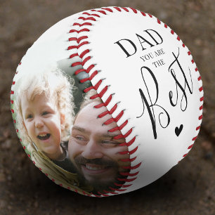 VATER "You are the best" Fotos Name & Quote Baseball